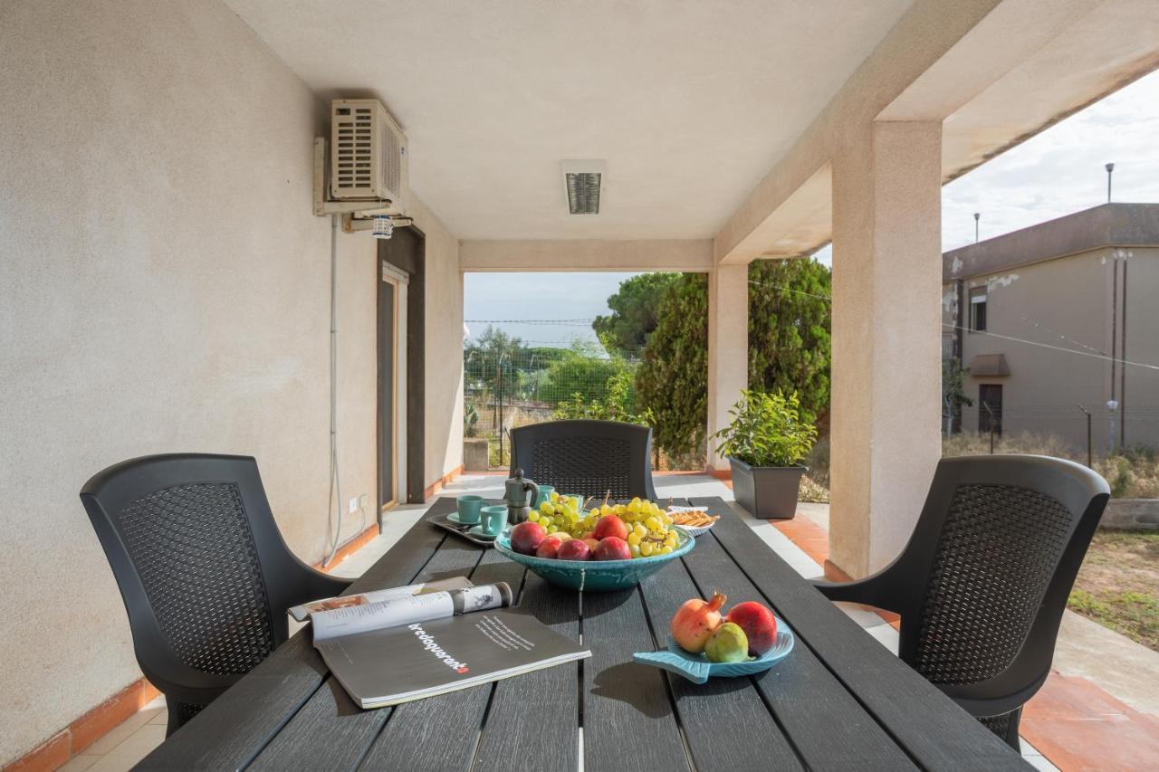 Casa Vista Mare Tra Gli Ulivi Villa Terrasini Luaran gambar