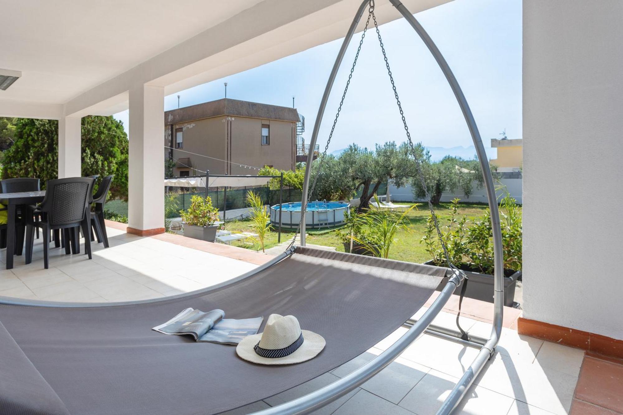 Casa Vista Mare Tra Gli Ulivi Villa Terrasini Luaran gambar