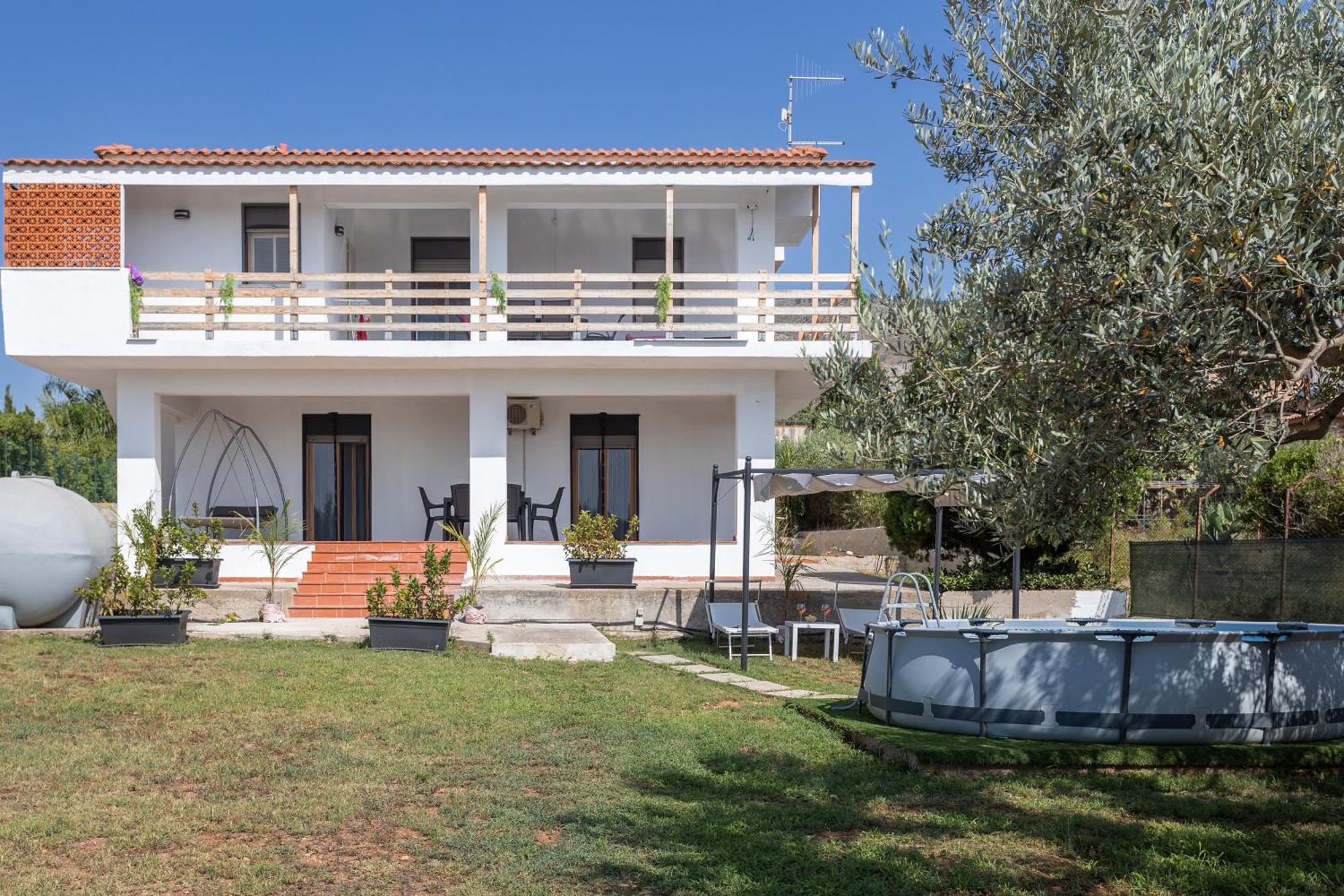 Casa Vista Mare Tra Gli Ulivi Villa Terrasini Luaran gambar